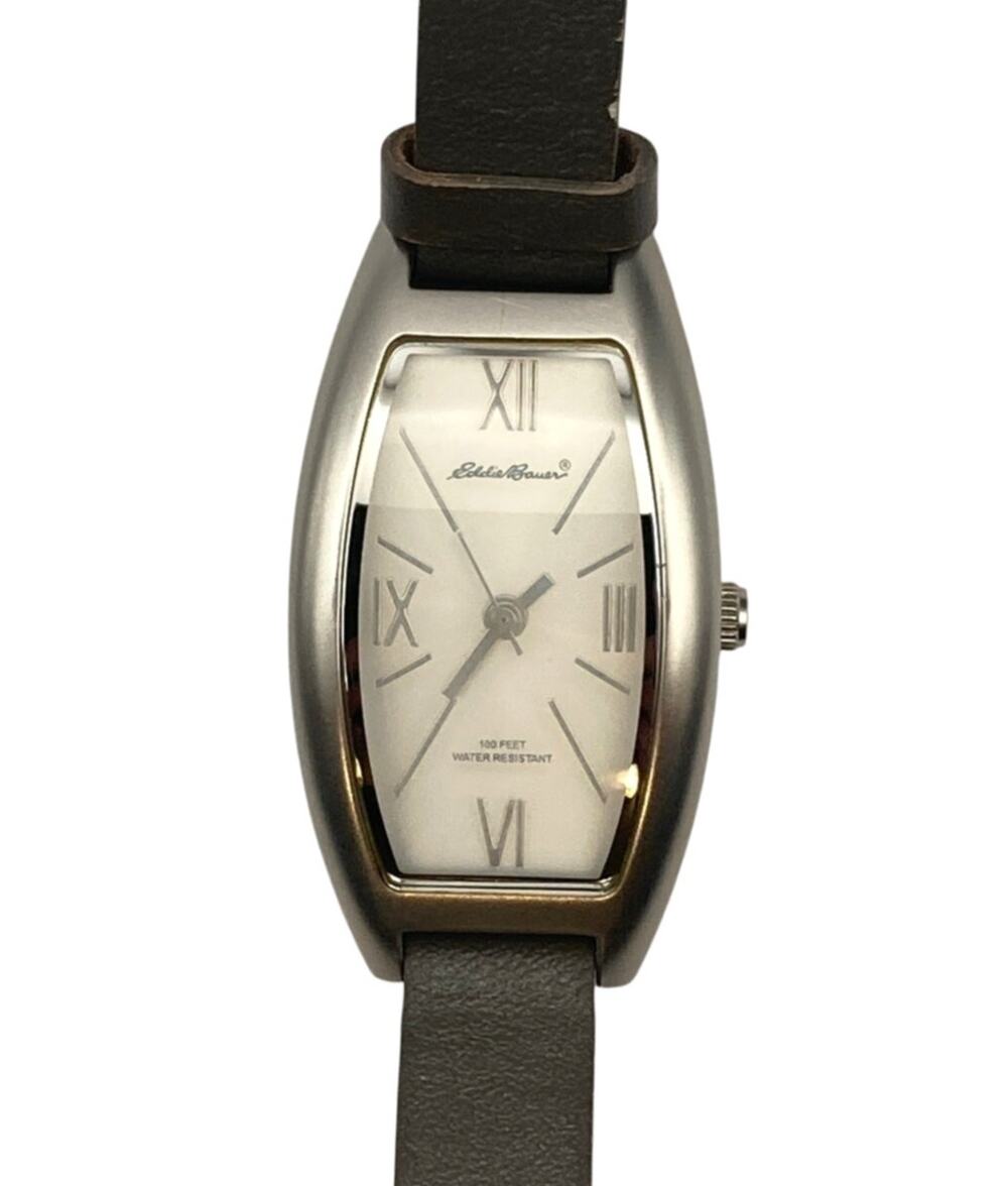 Eddie Bauer Women's Watch 22mm - New Battery - Adjustable Leather - WR 3ATM